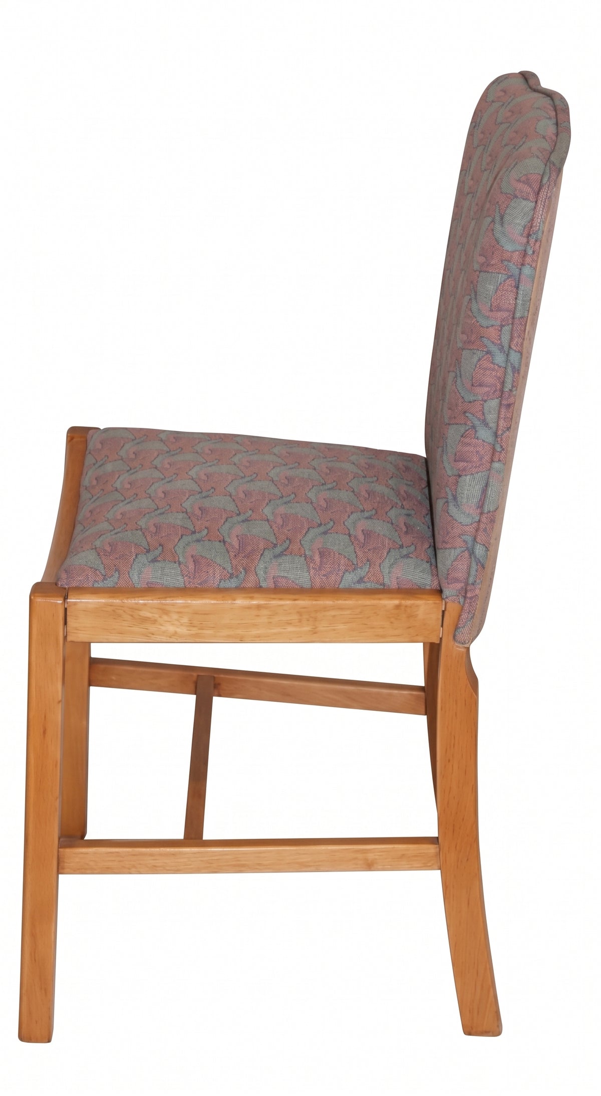 Postmodern Bird’s-Eye Maple Dining Chairs – High Back Vintage