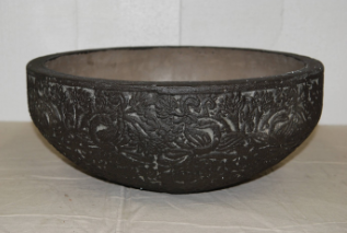 BLACK DECRATIVE BOWL
