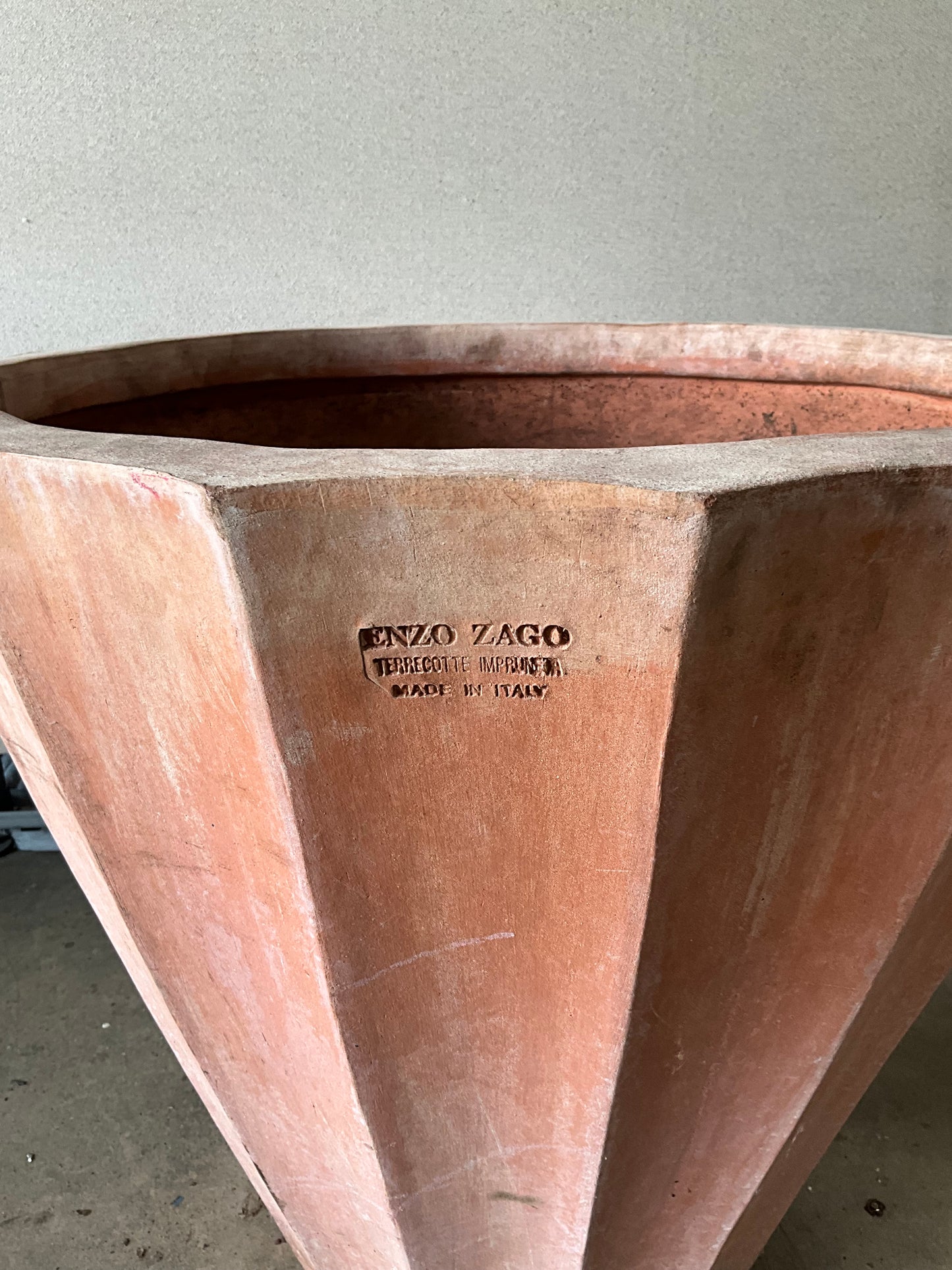 Enzo Zago Terracotta Planter