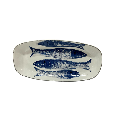 Blue Fish Plater from Napa Home and Garden